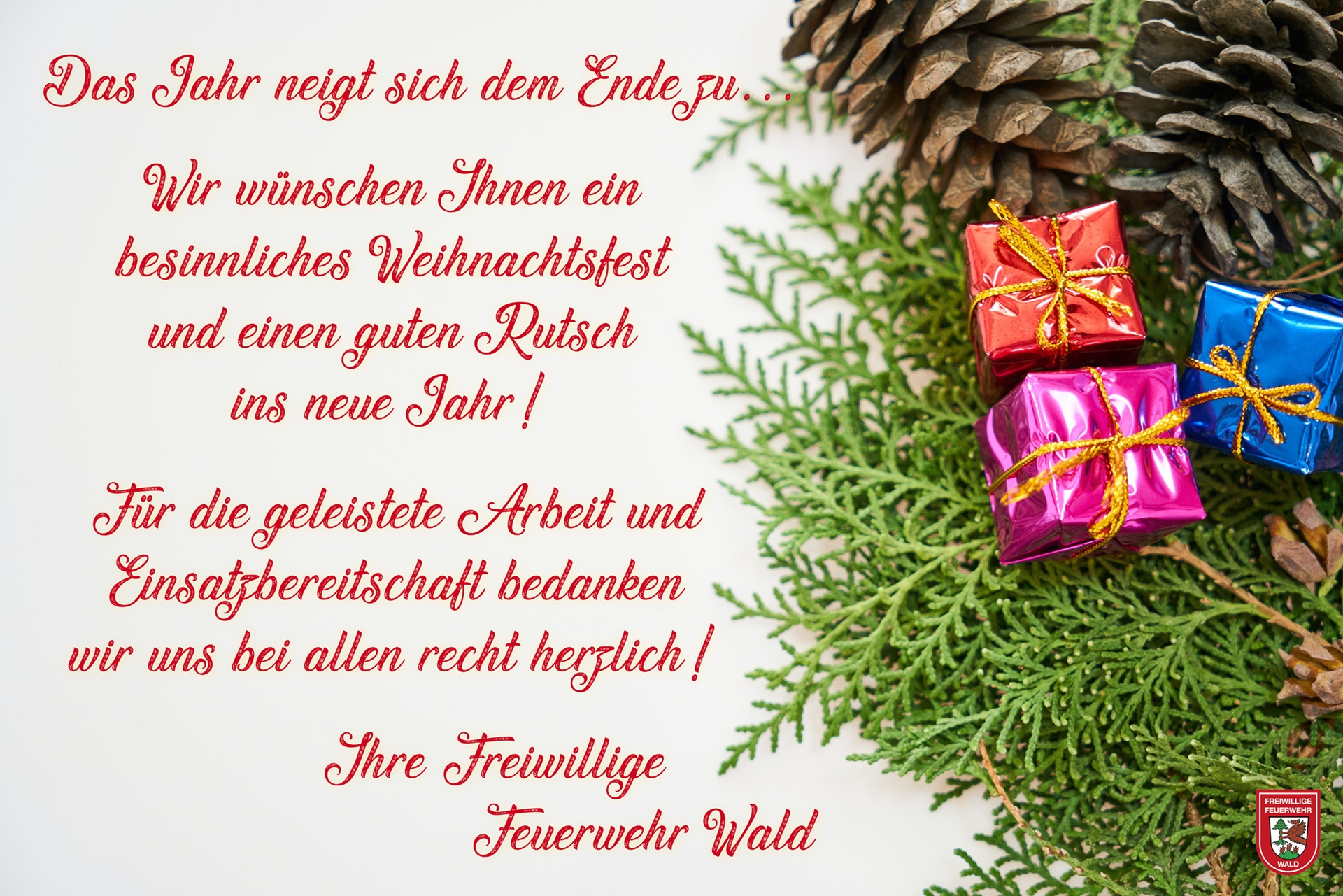 Frohe Weihnachten
